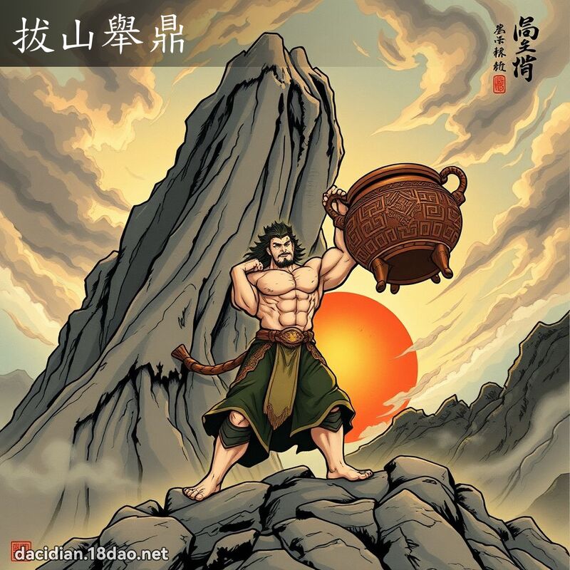 拔山舉鼎 - 國語大辭典配圖