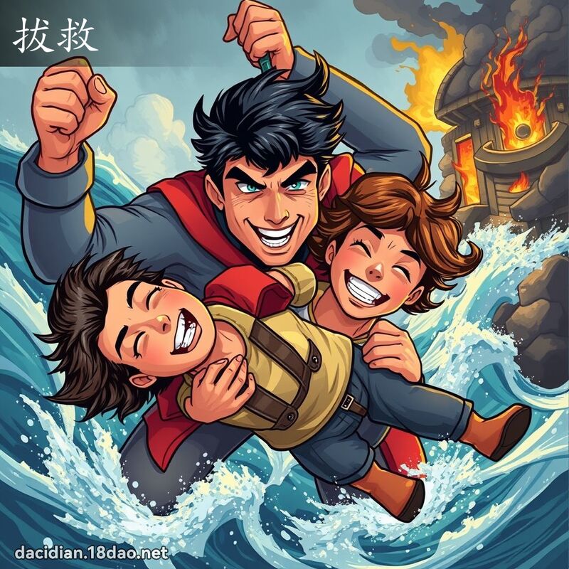 拔救 - 国语大辞典配图