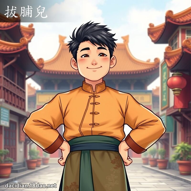 拔脯兒 - 國語大辭典配圖