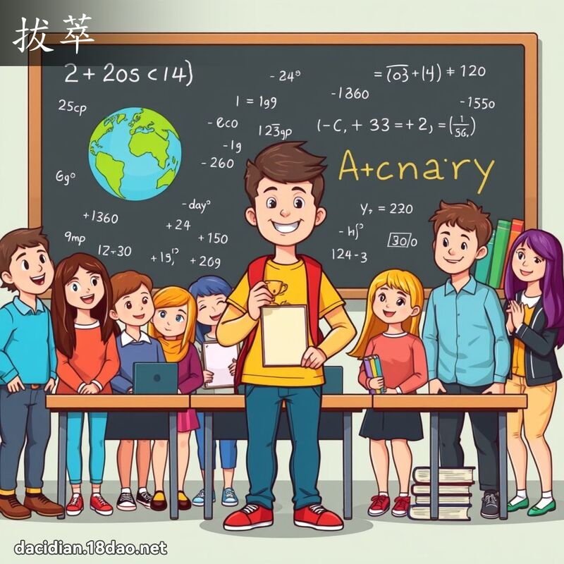拔萃 - 国语大辞典配图