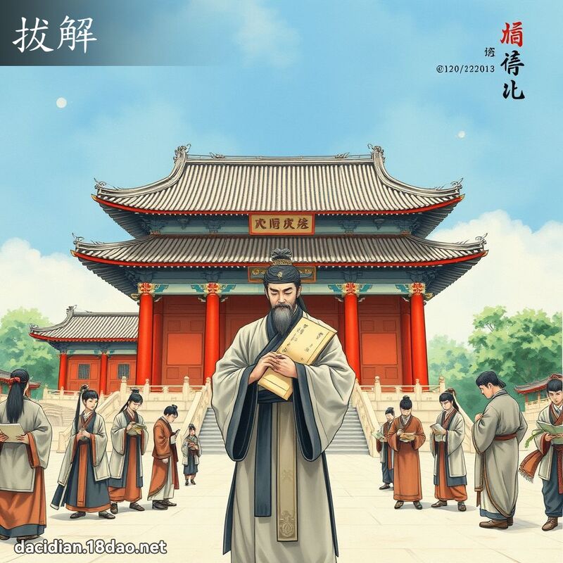 拔解 - 国语大辞典配图