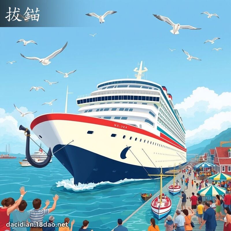 拔錨 - 國語大辭典配圖