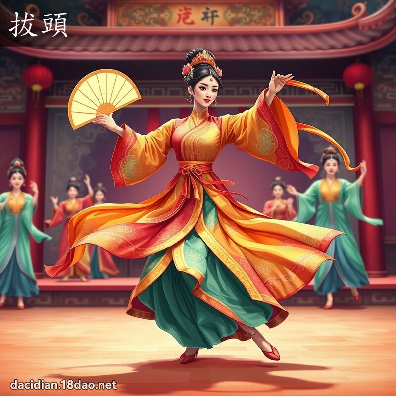拔头 - 国语大辞典配图