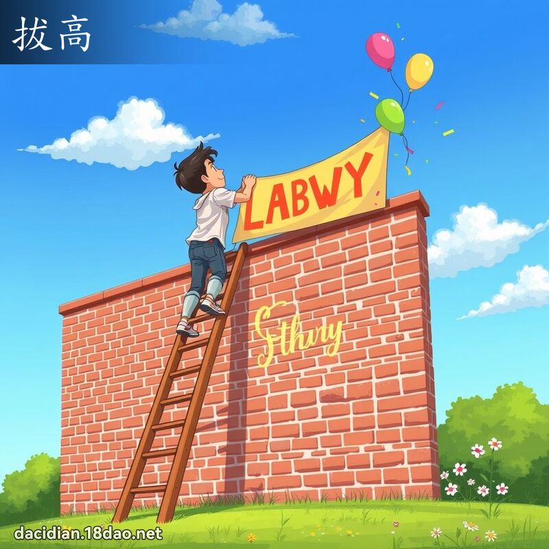 拔高 - 国语大辞典配图