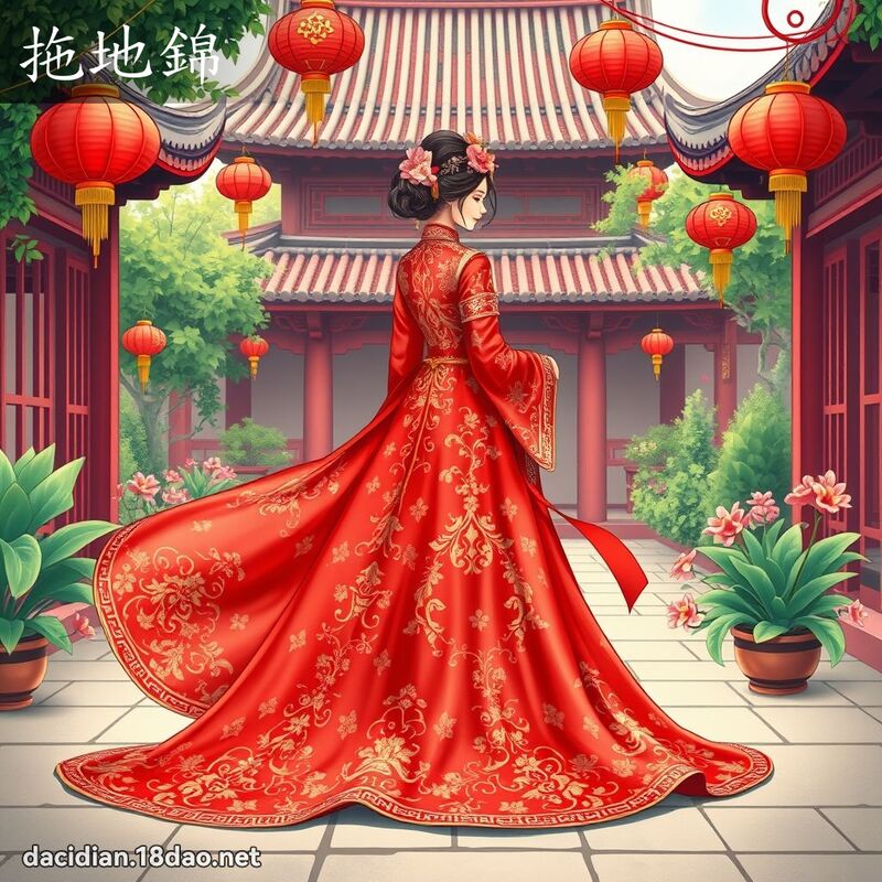 拖地錦 - 國語大辭典配圖