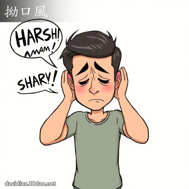 拗口风 - 国语大辞典配图