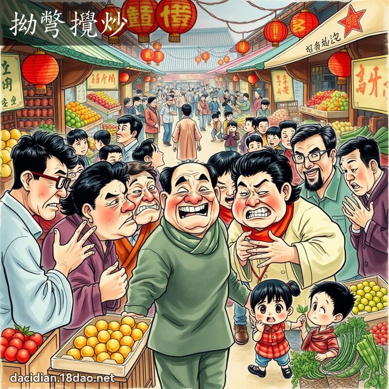 拗别搅炒 - 国语大辞典配图