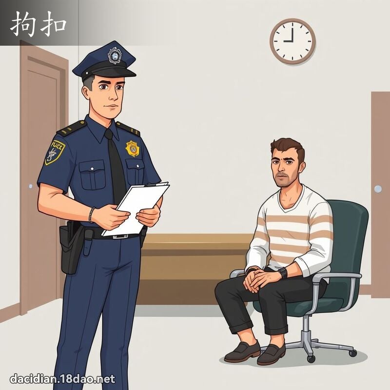 拘扣 - 国语大辞典配图