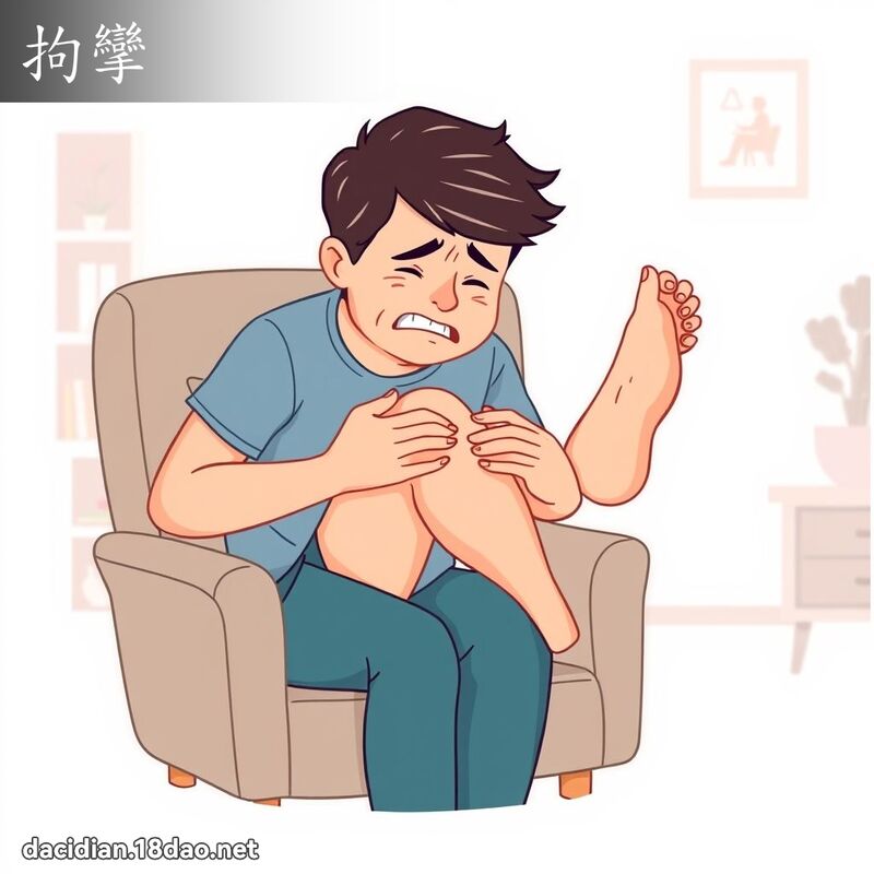 拘挛 - 国语大辞典配图