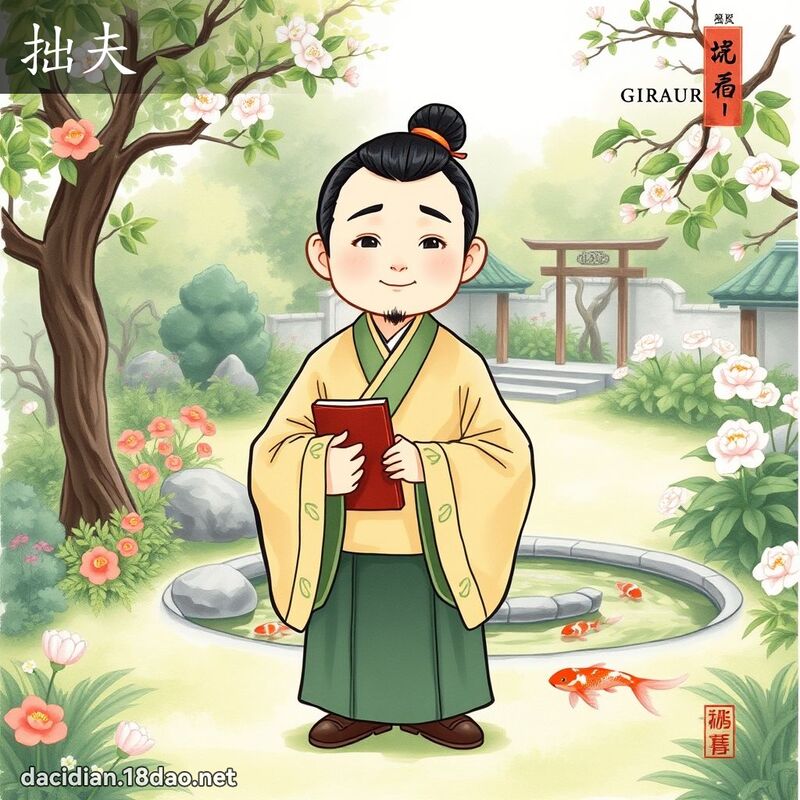 拙夫 - 國語大辭典配圖