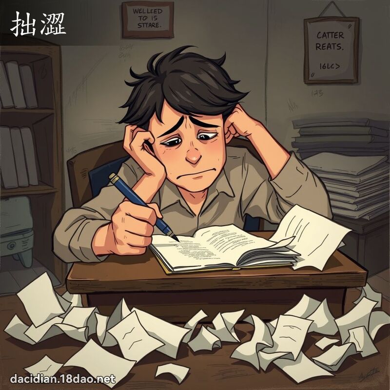 拙澀 - 國語大辭典配圖