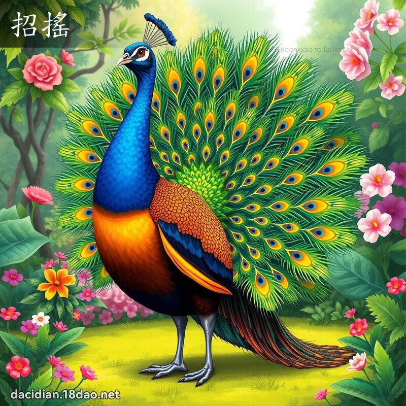 招摇 - 国语大辞典配图