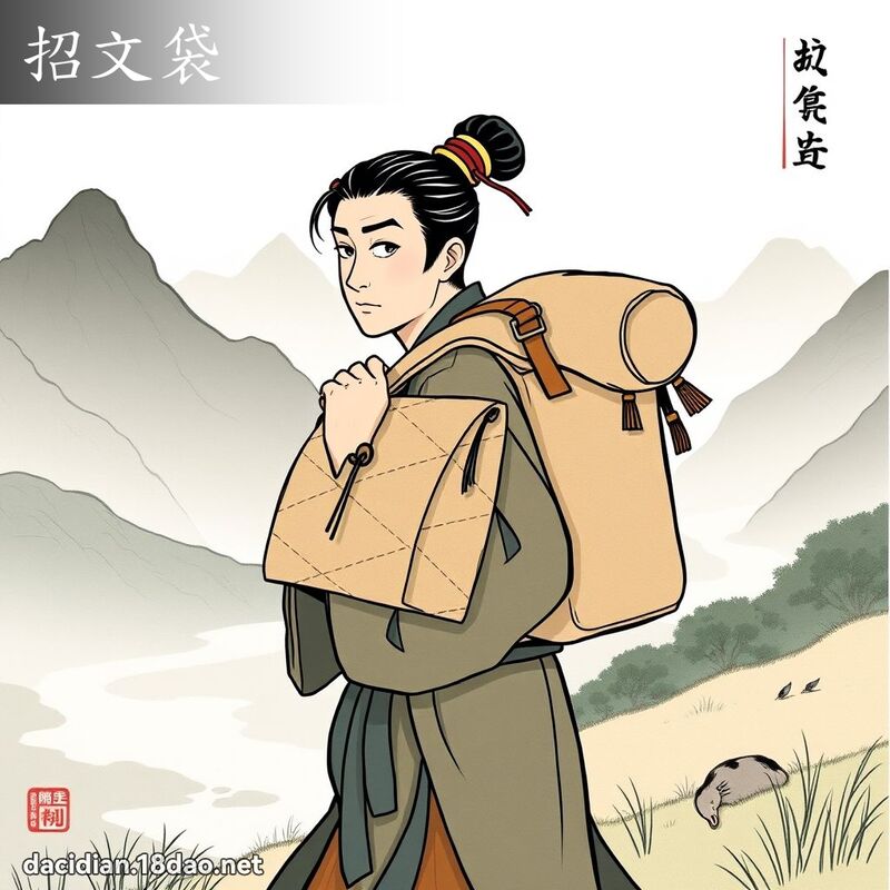 招文袋 - 国语大辞典配图