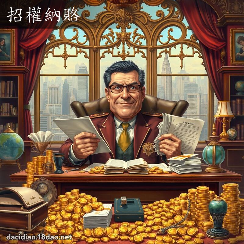 招權納賂 - 國語大辭典配圖