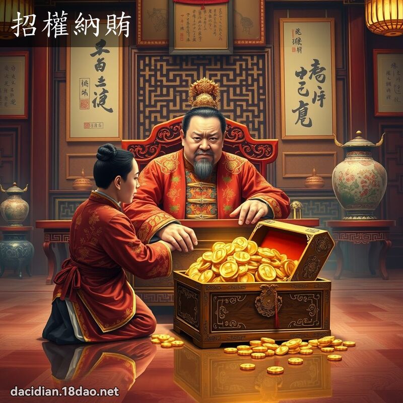 招权纳贿 - 国语大辞典配图