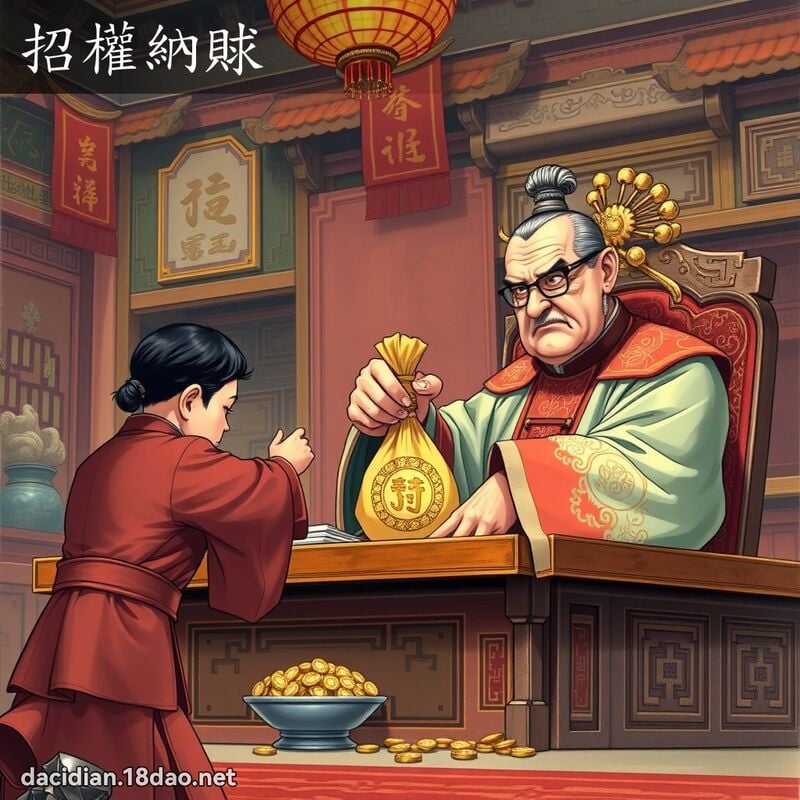 招权纳賕 - 国语大辞典配图