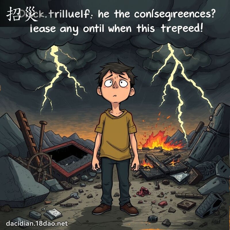 招災 - 國語大辭典配圖