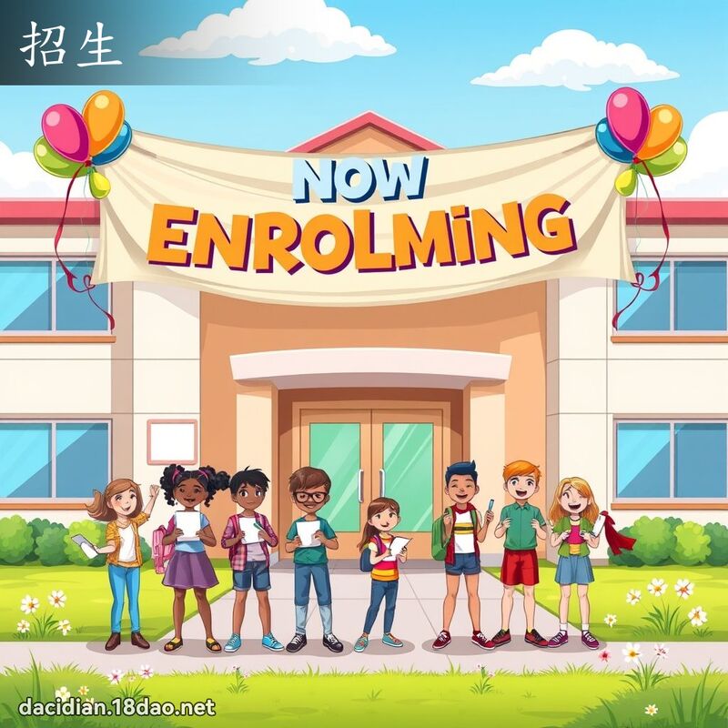 招生 - 國語大辭典配圖