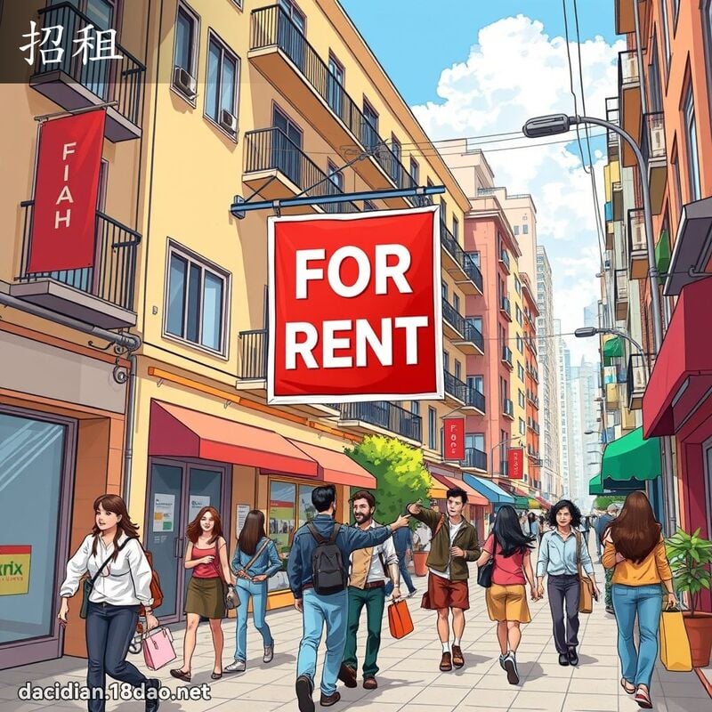 招租 - 国语大辞典配图