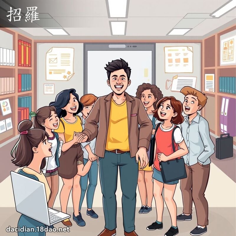 招罗 - 国语大辞典配图