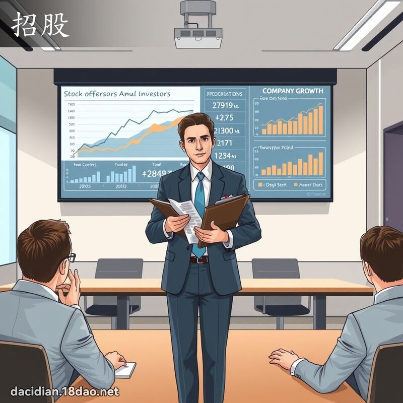 招股 - 国语大辞典配图