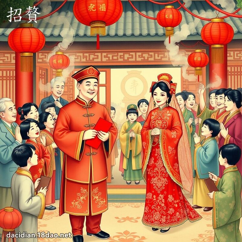 招贅 - 國語大辭典配圖
