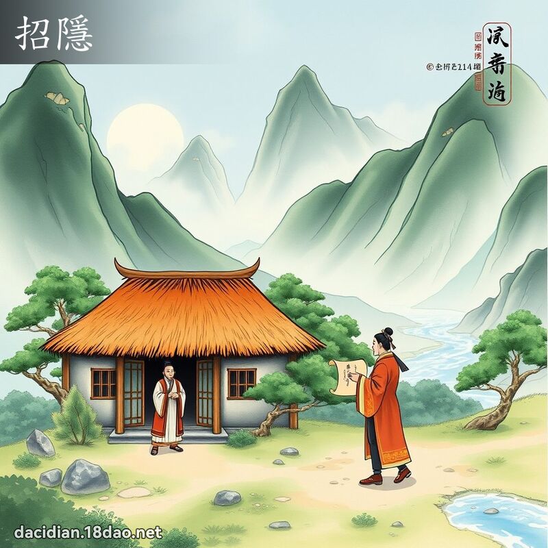 招隱 - 國語大辭典配圖