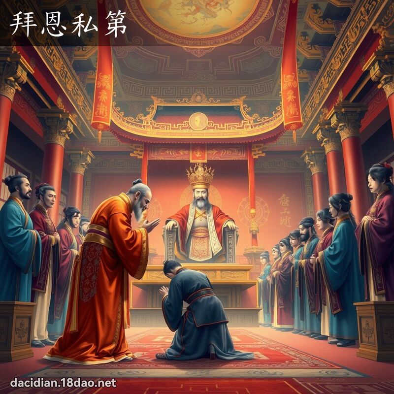 拜恩私第 - 國語大辭典配圖