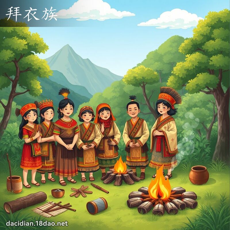 拜衣族 - 國語大辭典配圖
