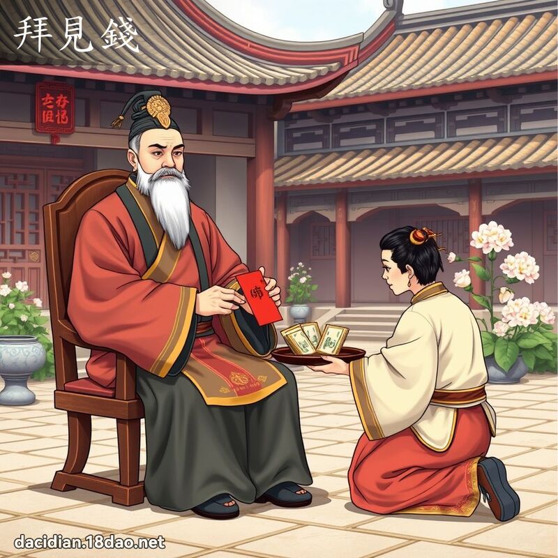 拜见钱 - 国语大辞典配图