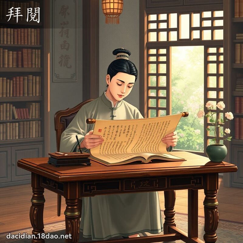 拜阅 - 国语大辞典配图
