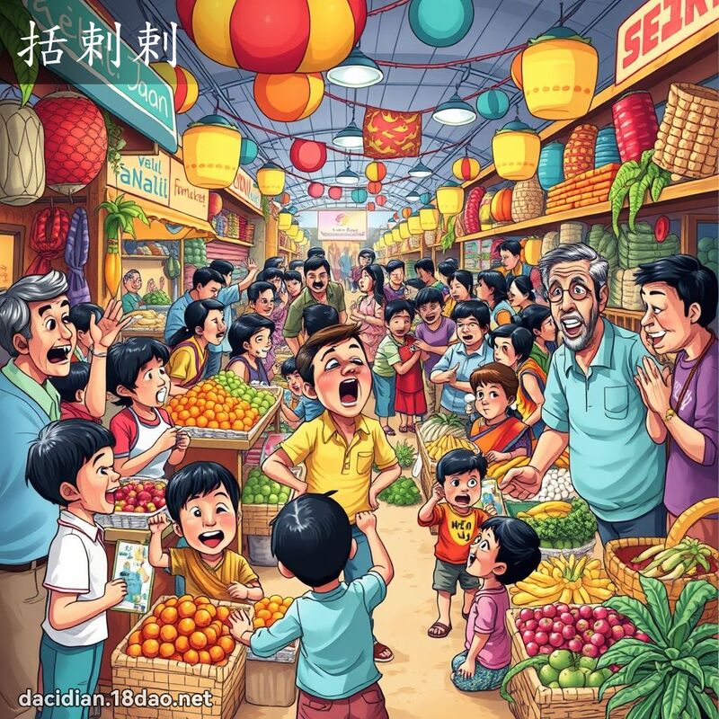 括剌剌 - 國語大辭典配圖