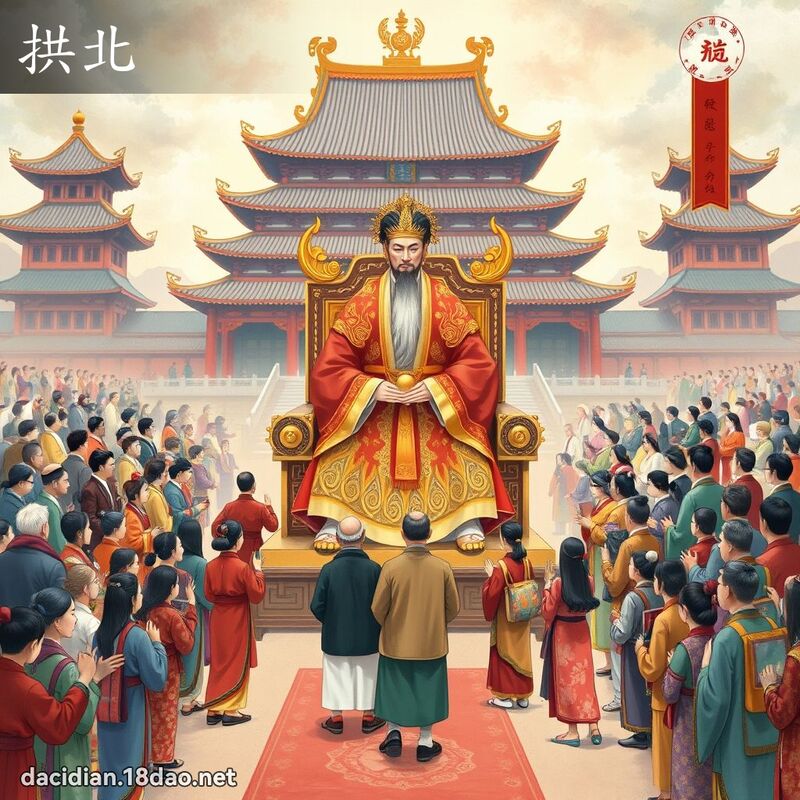 拱北 - 國語大辭典配圖