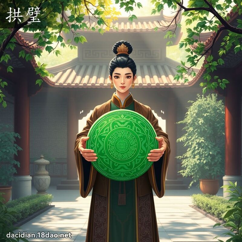 拱璧 - 國語大辭典配圖