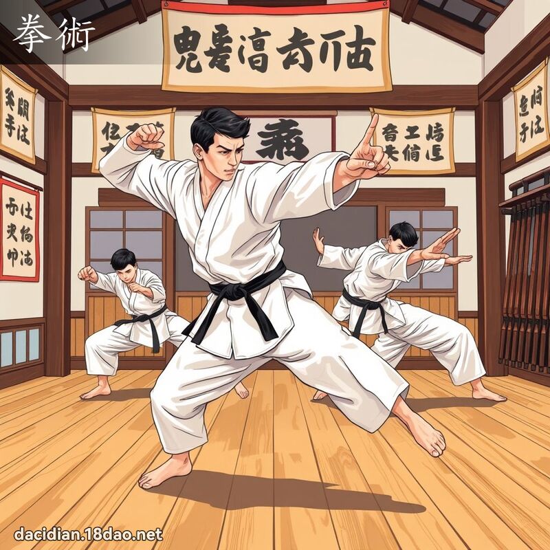 拳術 - 國語大辭典配圖