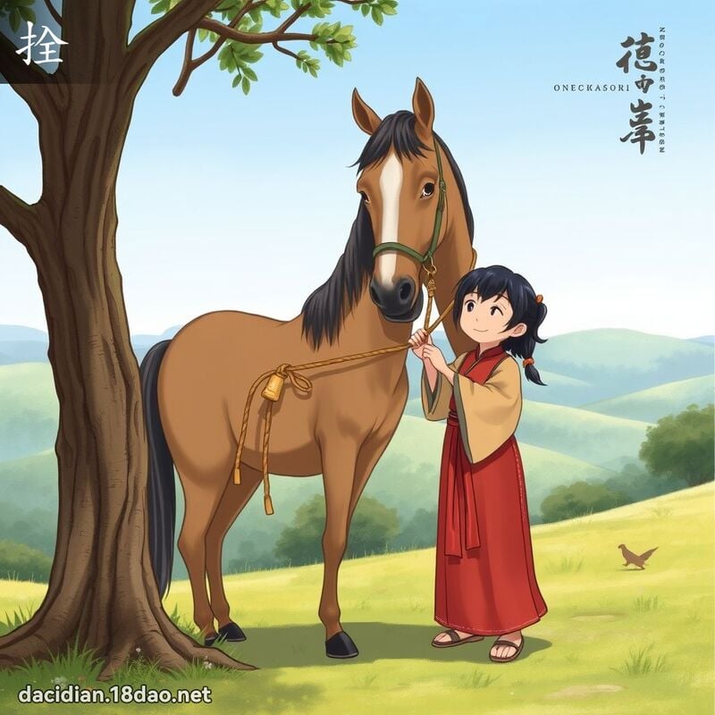 拴 - 國語大辭典配圖