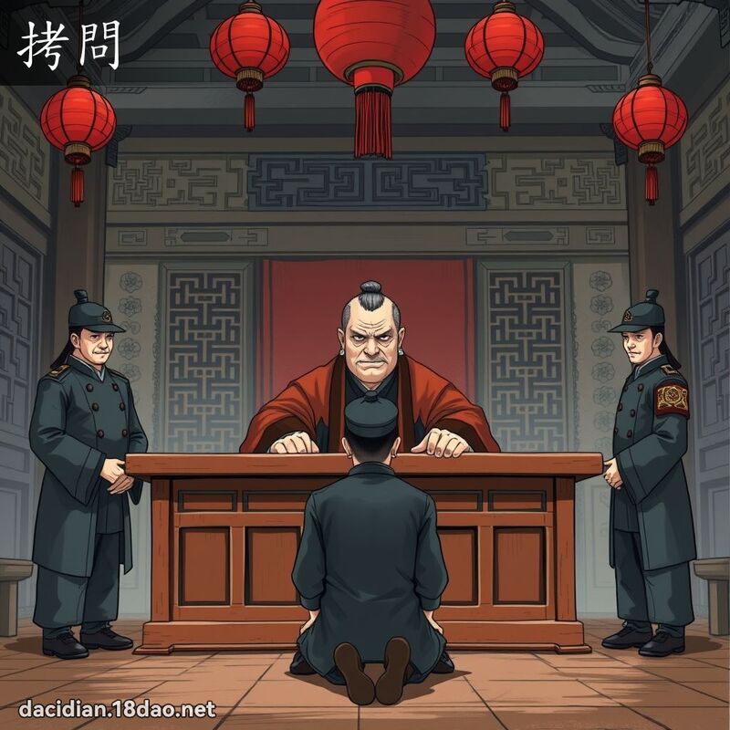 拷问 - 国语大辞典配图