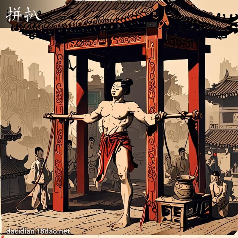 拼扒 - 國語大辭典配圖