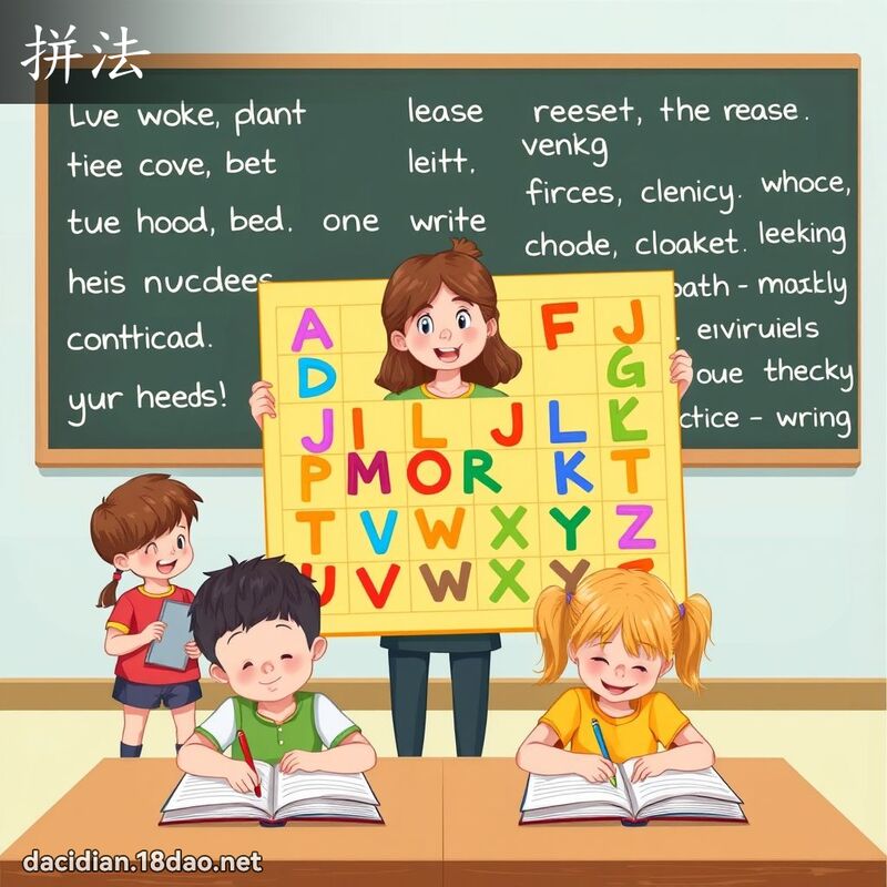 拼法 - 国语大辞典配图