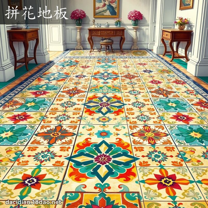 拼花地板 - 國語大辭典配圖