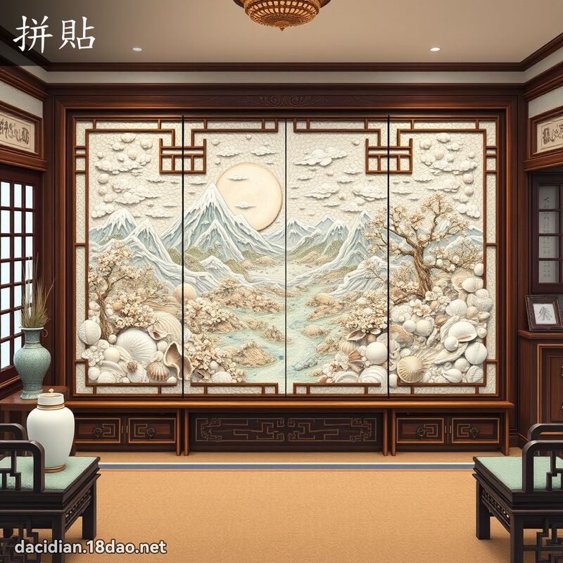 拼贴 - 国语大辞典配图