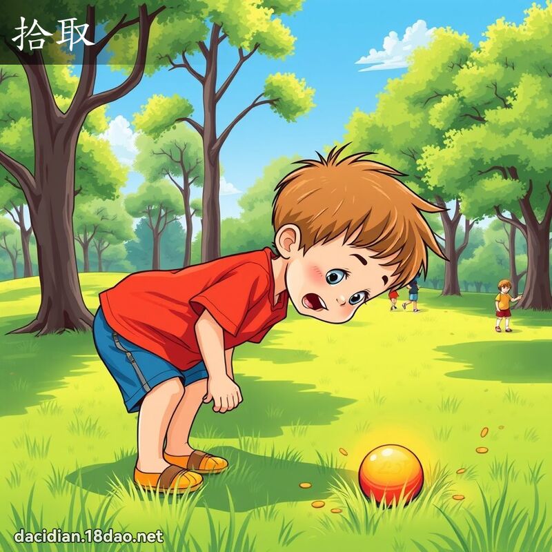 拾取 - 国语大辞典配图