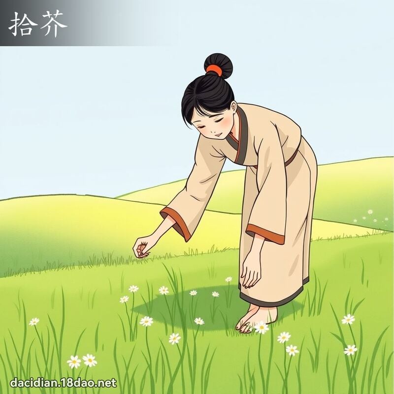 拾芥 - 國語大辭典配圖