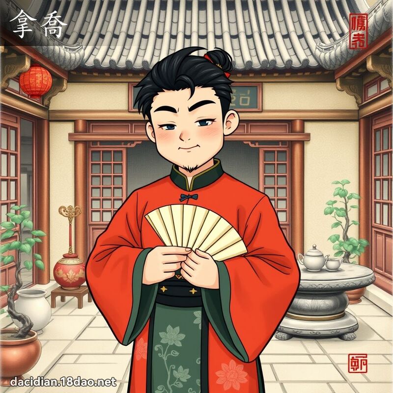 拿乔 - 国语大辞典配图