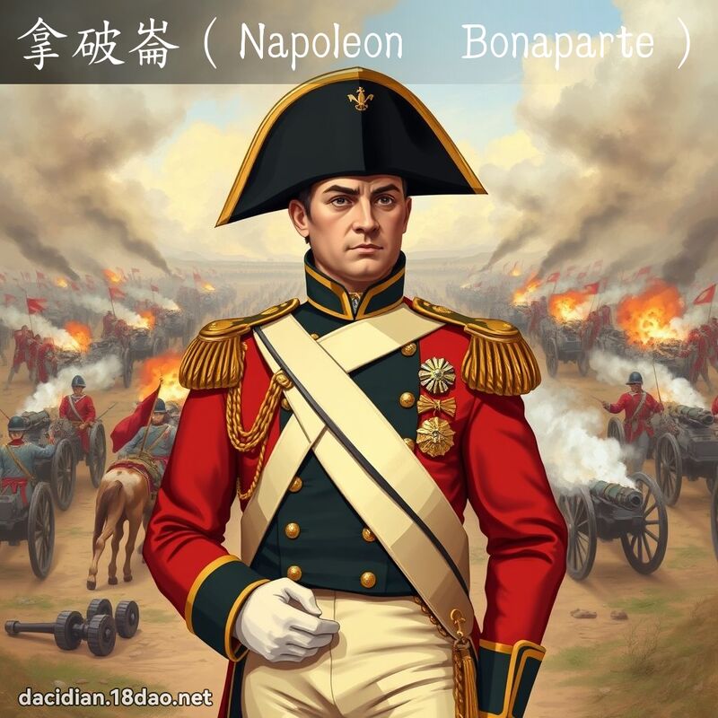 拿破崙（Napoleon　Bonaparte） - 國語大辭典配圖