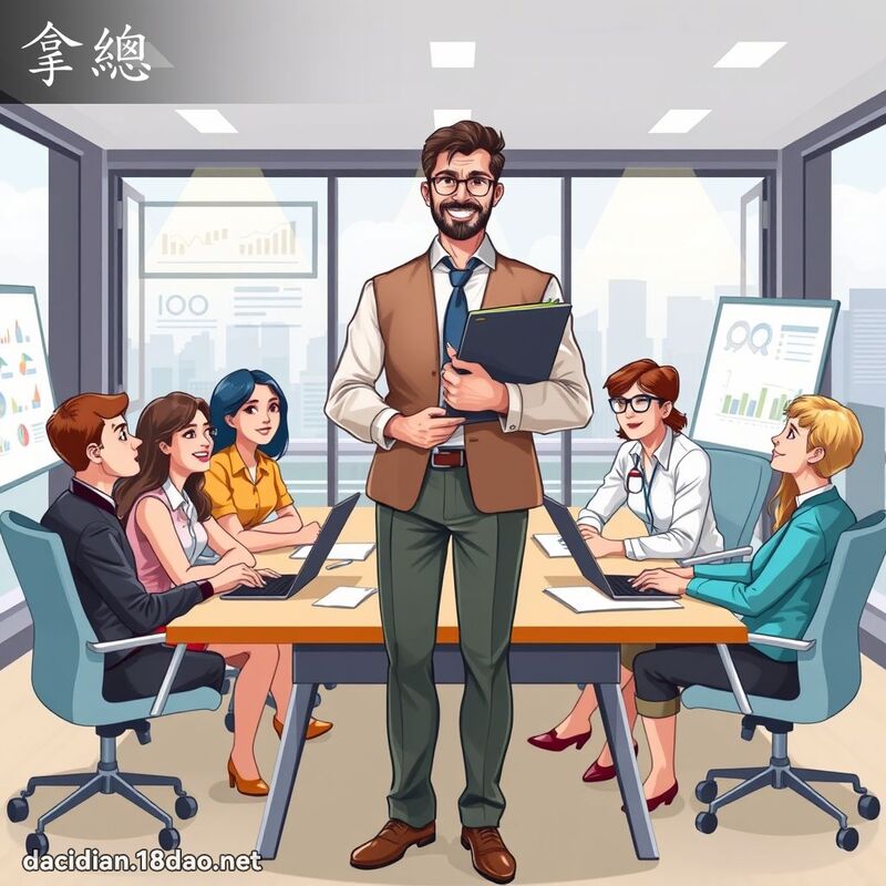 拿總 - 國語大辭典配圖