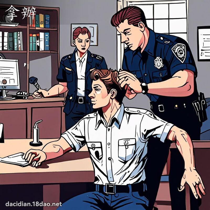 拿辦 - 國語大辭典配圖