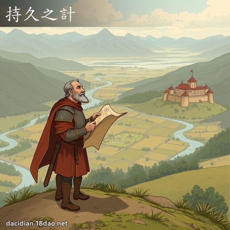 持久之計 - 國語大辭典配圖