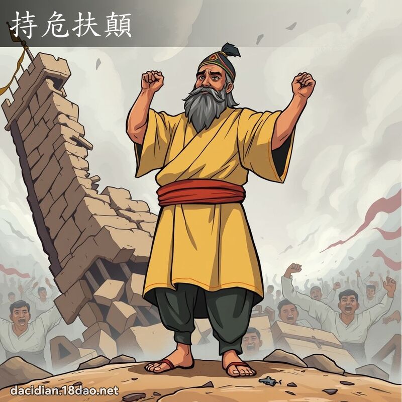 持危扶顛 - 国语大辞典配图