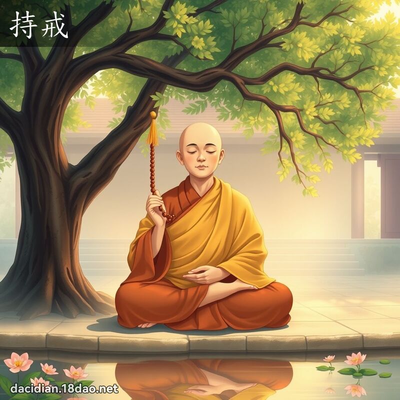 持戒 - 国语大辞典配图